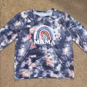 Mama long sleeve sweatshirt